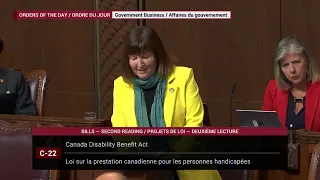 Senator Coyle's speech on Bill C-22 - Canada Disability Benefit Act