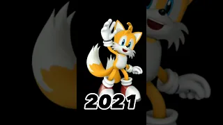 Evolution Of Tails (1992-2023) #sonic #evolution #shorts