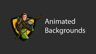 How to get an animated background on linux like mine and understanding PID files.