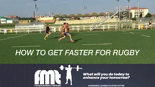 HOW TO GET FASTER FOR RUGBY