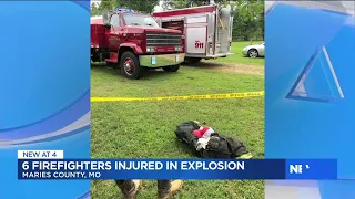 6 firefighters injured in Maries County, Missouri explosion