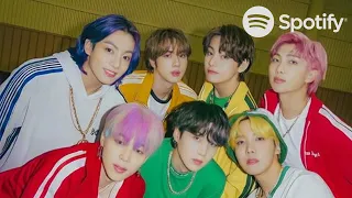 TOP 100 MOST STREAMED BTS SONGS ON SPOTIFY OF ALL TIME | FEBRUARY 2022