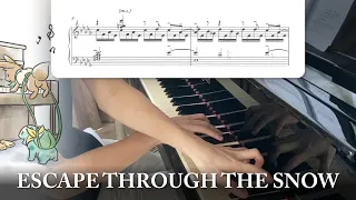 "Escape Through The Snow" (from "Pokémon Mystery Dungeon: Rescue Teams") || Piano Cover + Sheets!