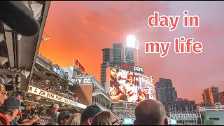 A DAY IN MY LIFE | padres game