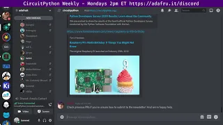 CircuitPython Weekly Meeting for March 1, 2021 #adafruit