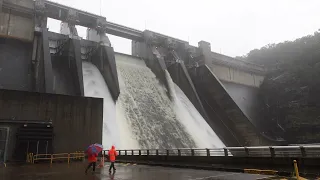 Warragamba Dam spill - March 2022