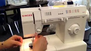 Threading the Sewing Machine