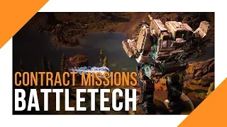 BATTLETECH - Shadowhawk Down! (Easy missions get complicated fast)