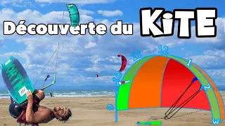 I discover KiteSurfing ! Basics and Kite Handling #1