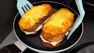 My favorite recipe since I was a child! I make these sandwiches every day for breakfast!