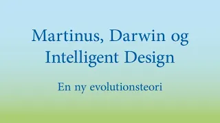 #OT290. Min bog om Darwin og intelligent design. VHD 04.07.2007. Ole Therkelsen