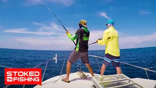 Costa Rican Fun - Full Speed Yellowfin Tuna and Wahoo Fishing