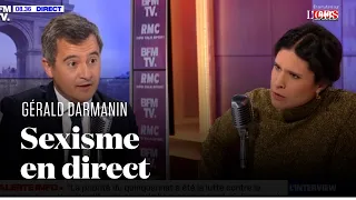 "Calmez-vous madame, ça va bien se passer" : le dérapage de Darmanin face à Apolline de Malherbe