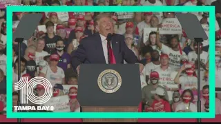 Trump holds 1st rally since contracting coronavirus, tells Florida crowd he feels 'powerful'