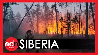 Wildfires Rage Across SIBERIA and Northern Russia Amid High Temperatures