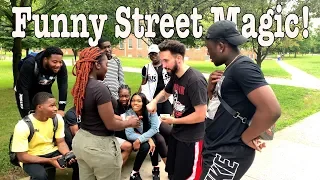 FUNNY STREET MAGIC REACTIONS!