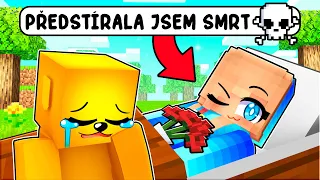 PŘEDSTÍRALA jsem SVOU SMRT v Minecraftu! ⚰️🤣 @DaloCZ