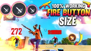 Secret Headshot Fire Button Size 2023 😱 || Best Fire Button Size After Ob38 || Free Fire #10