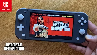 Red Dead Redemption Nintendo Switch Lite Gameplay