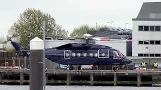 Sikorsky S-92 HELIBUS G-LAWX -- London Battersea Heliport