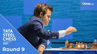 Carlsen Returns To Winning | Tata Steel 2021