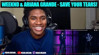 The Weeknd & Ariana Grande – Save Your Tears (Live) (REACTION!)