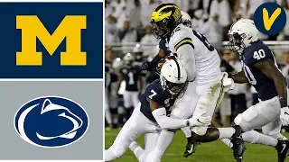 #16 Michigan vs #7 Penn State Highlights | Week 8 | College Football Highlights