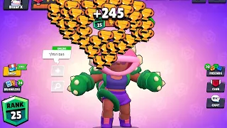 ROSA NONSTOP to 750 TROPHIES! Brawl Stars