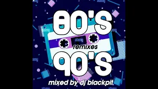 RETRO 80's 90's remixes -MEGA MIX | non stop | mixed by dj black pit