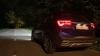 Как светит и едет топовый KIA Seltos Full led