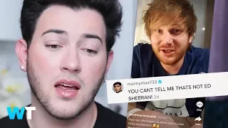 Manny MUA and TikTok Can't Believe This Ed Sheeran Lookalike!