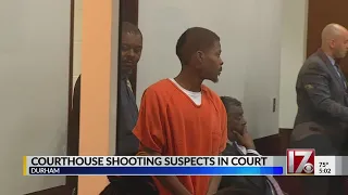 2 suspects in broad daylight Durham courthouse shooting make first court appearance