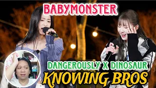 BABYMONSTER | AHYEON 'Dangerously' x RAMI 'Dinosaur' Cover Performances! | REACTION!