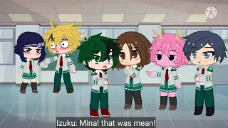 All my friends are toxic - meme - mha - Nice bakugo AU - mean mina AU