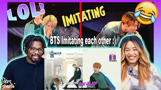 BTS Imitating each other :)| REACTION