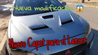 NUEVA MODIFICACION AL LANCER, CAPOT EVO VARIS V1 - Lancer de Claudio