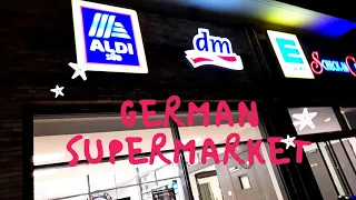 German Supermarket ||aldi, lidl,rewe,penny,teddy