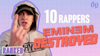 10 Times Eminem DESTROYED Rappers' Careers | Ranked