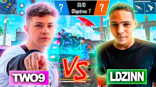 X1 DOS CRIAS VOLTOU! TWO9 VS LDZINN FOI O X1 MAIS INSANO DE 2023!