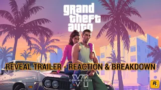 Grand Theft Auto VI Revealed | GTA 6 Reveal Trailer Reaction & Breakdown | Lucia, Vice City & More