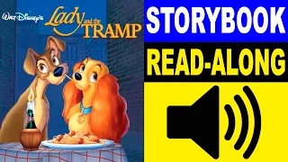 Lady and the Tramp Read Along Story book | Lady and the Tramp Read Aloud Story Books for Kids