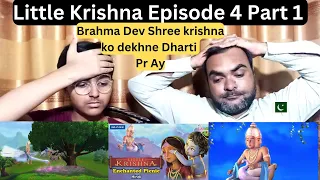 Pakistani Reacts on Little Krishna Hindi - Episode 4 Part 1 Brahma Vimohana Lila |ब्रह्म विमोहन लीला