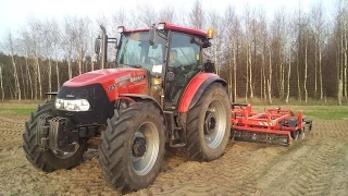 Case IH Farmall 105A & Agregat uprawowy Agro Factory