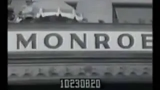 Marilyn Monroe - Promotes Monkey Business RARE FOOTAGE.