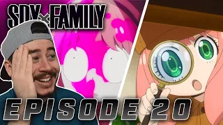 DETECTIVE ANYA IS ADORABLE | Spy x Family | Episode 20 |  REACTION & DISCUSSION!