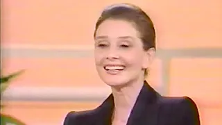 Audrey Hepburn interview on Donahue (not complete)--1990
