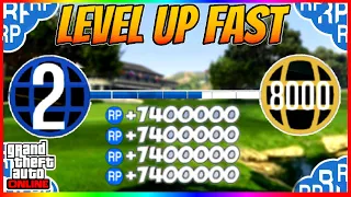 *SOLO* THE FASTEST WAY TO LEVEL UP AS A BEGGINER IN GTA 5 ONLINE (LEVEL IN A DAY) RP METHOD