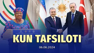 Mirziyoyev Turkiyada, JST rahbari Toshkentda | 6-iyun dayjesti