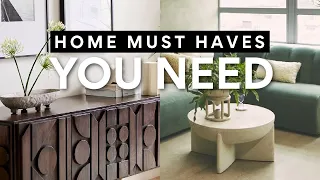 MUST HAVE HOME DECOR YOU NEED | INTERIOR DESIGN TRENDS 2024!