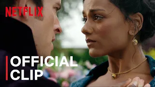 Anthony & Kate Bee Sting Scene | Bridgerton | Netflix